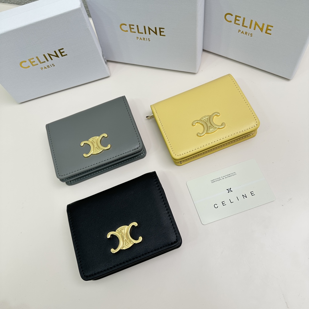 【CELINE】カードバッグ 11*9*3CM