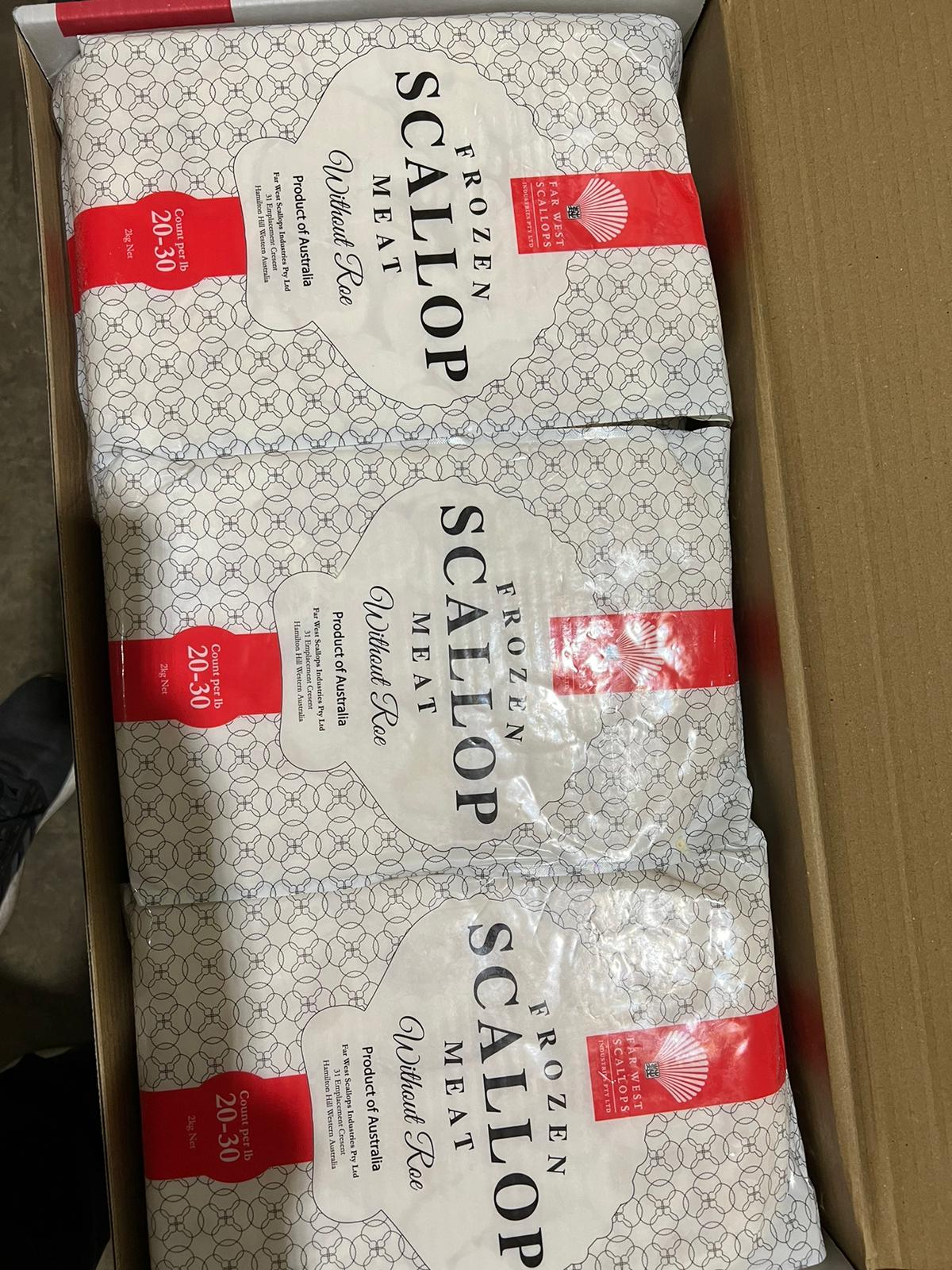 Wild Caught Australian Scallops (Far West Scallops)