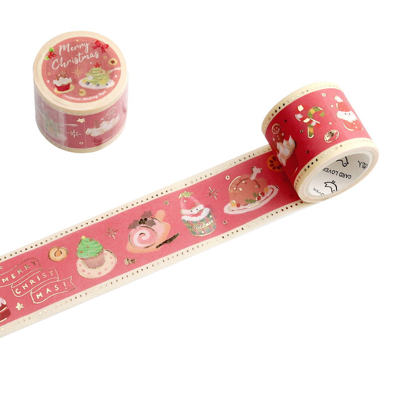 Pink Christmas Washi Tape