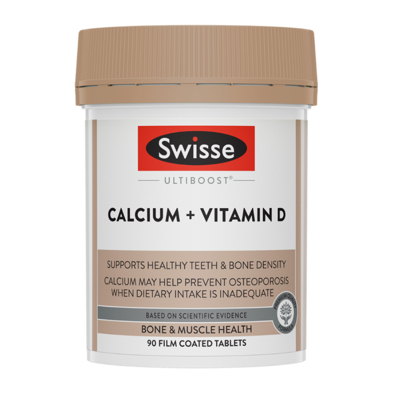 Swisse Ultiboost Calcium + Vitamin D 150 / 250 Tablets