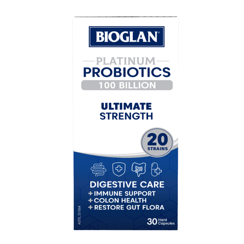 Bioglan Platinum Probiotic 100B Ultimate Strength 30caps