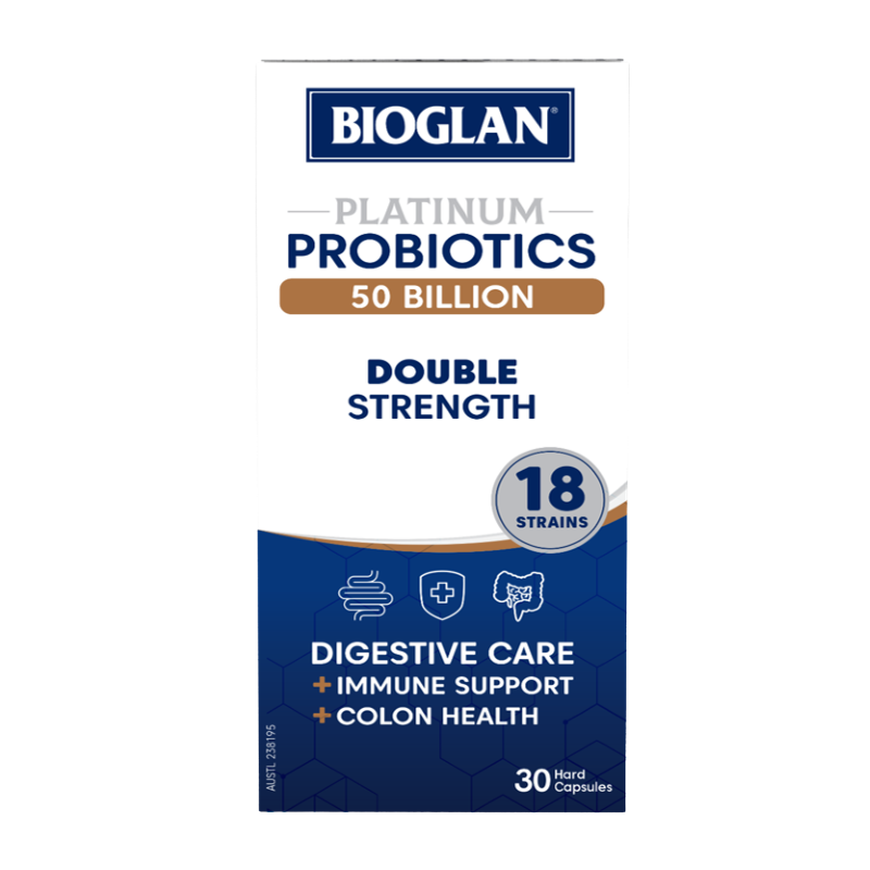 Bioglan Platinum Probiotics 50 Billion Double Strength 30caps