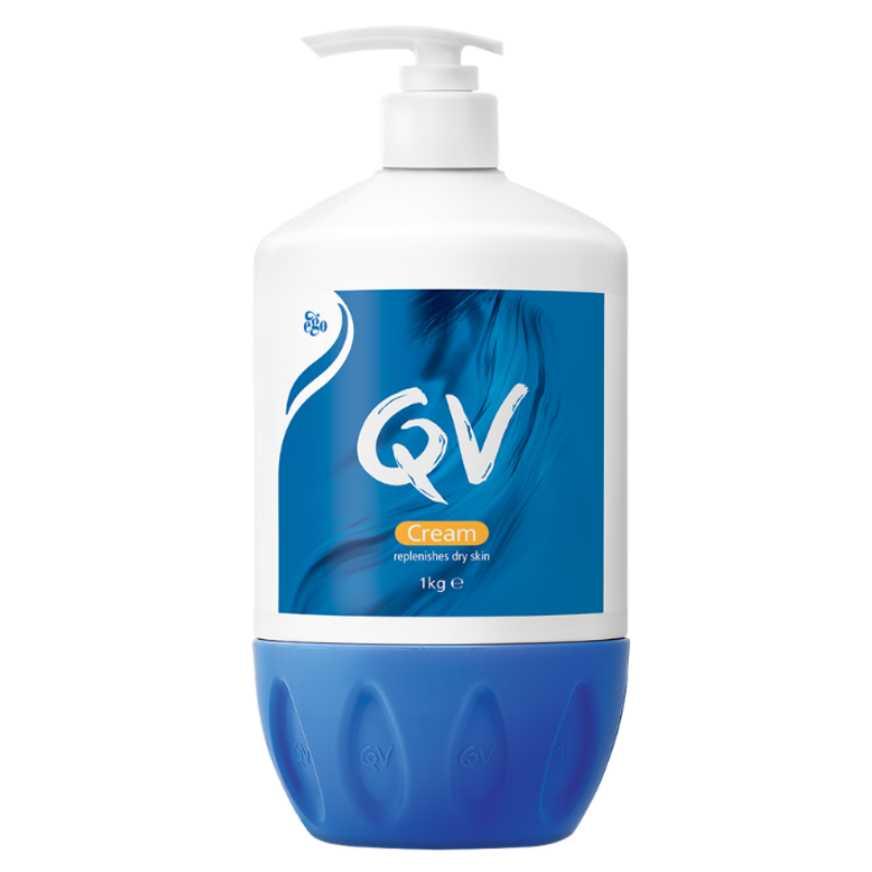 QV Cream 1kg with Pump - Suitable for Sensitive Skin