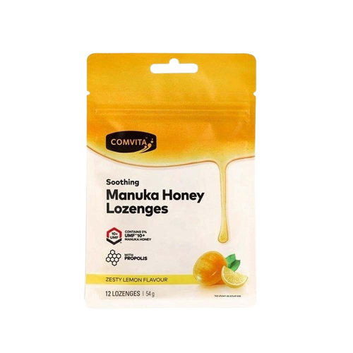 Comvita Propolis Lozenges Lemon and Honey 12/ 40 Lozenges 