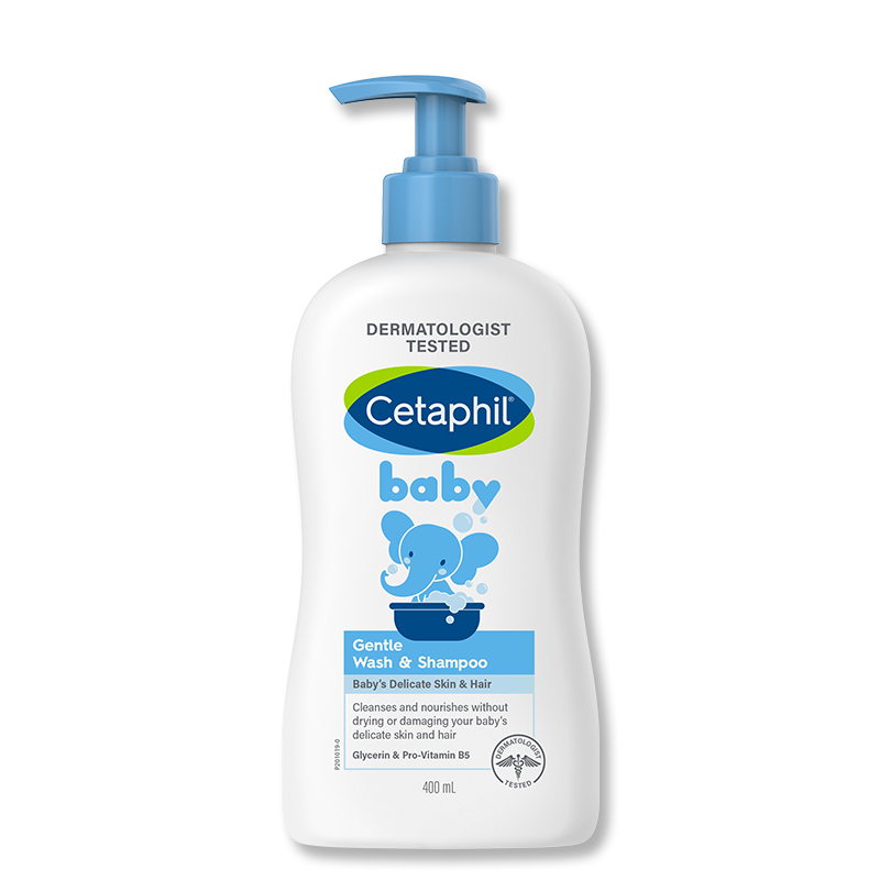  Cetaphil Baby Gentle Wash+Shampoo 400ml