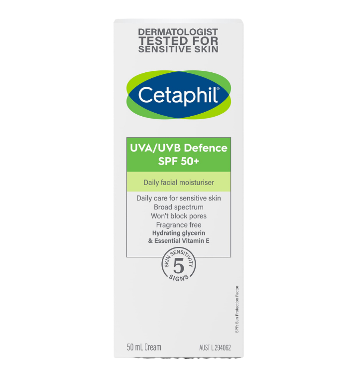 Cetaphil UVA/UVB Defence SPF50+ 50ml