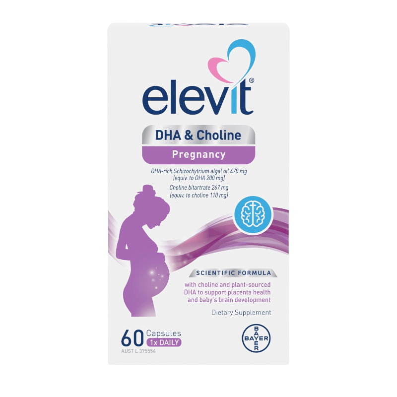Elevit DHA & Choline Pregnancy 60 Capsules