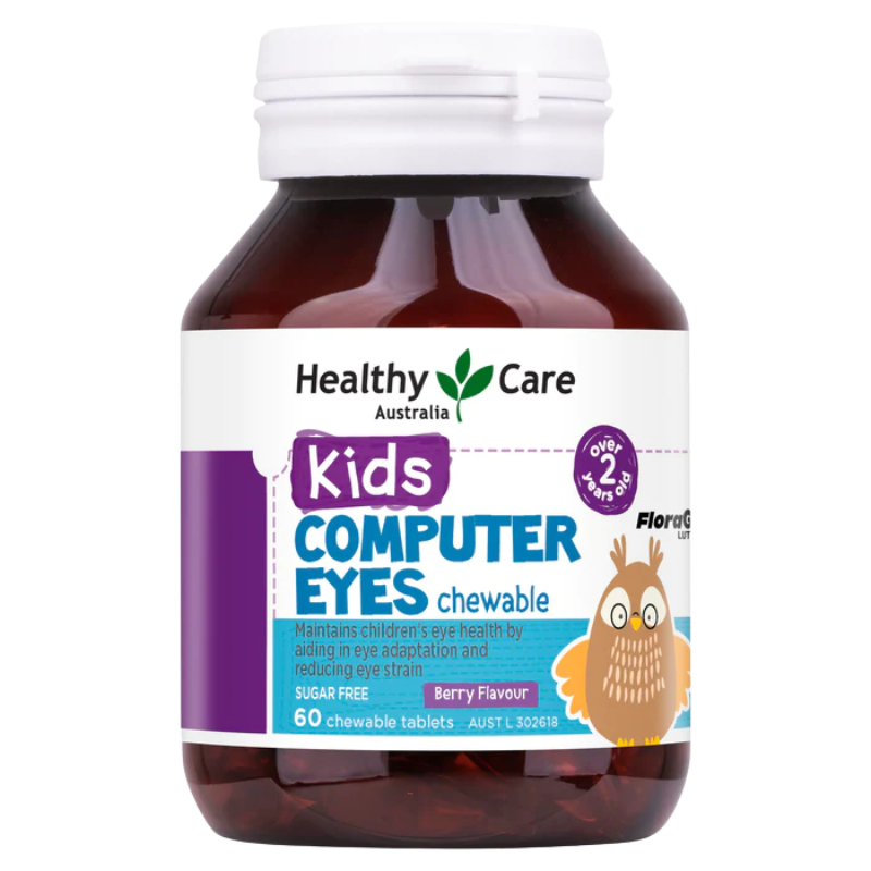 Healthy Care Kids Computer Eye chewable 60 Tablets 