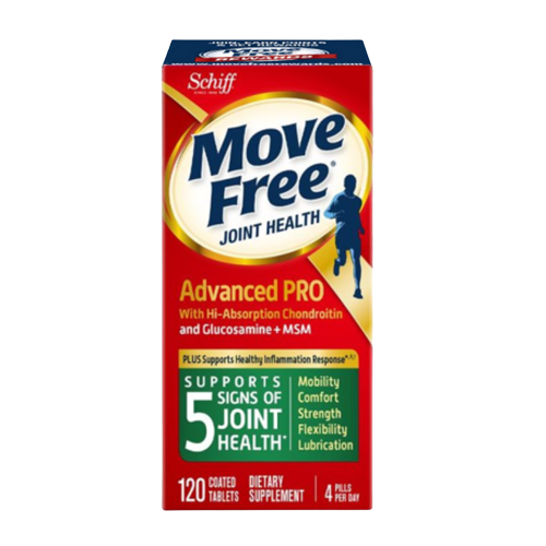 Schiff Move Free Advanced PRO With Hi-Absorption Chondroirin and Glucosamine +MSM 120 Tablets