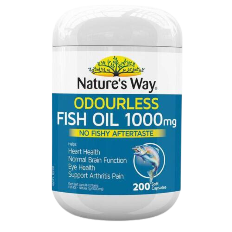 Nature's Way Fish Oil 1000mg 200s