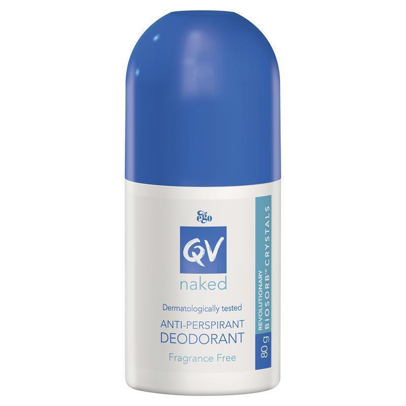 QV Naked Deodorant Anti-Perspirant Roll On 80g