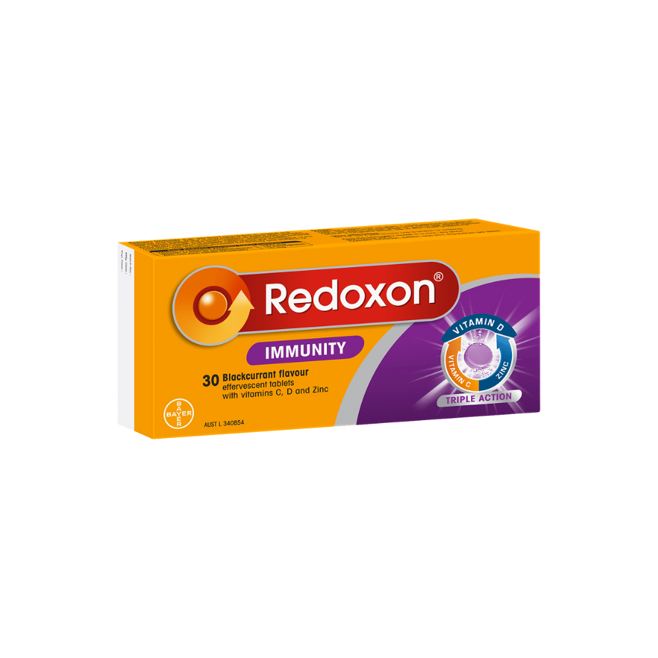 Redoxon Immunity Vitamin Blackcurrant 30s