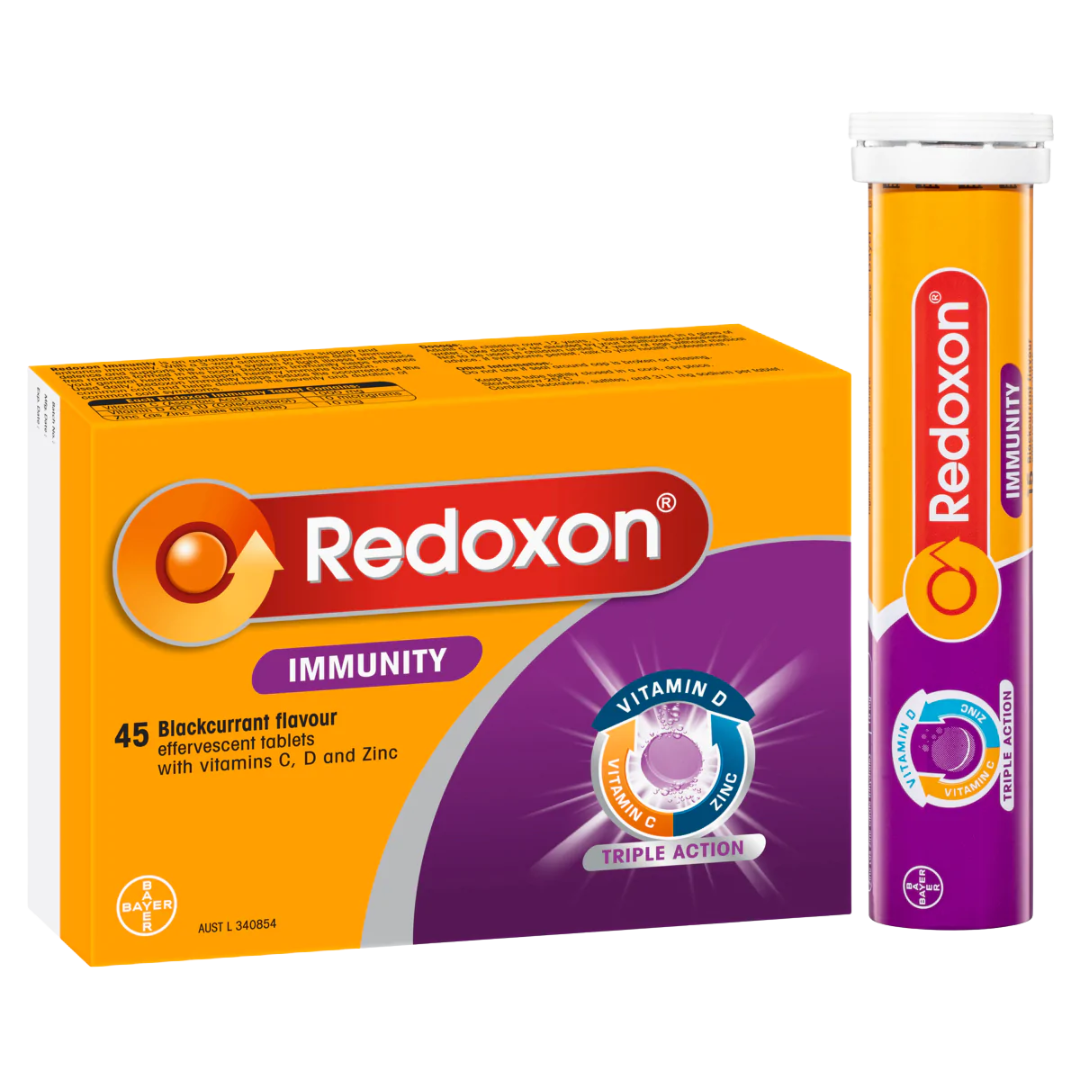 Redoxon Immunity Vitamin Blackcurrant 45s