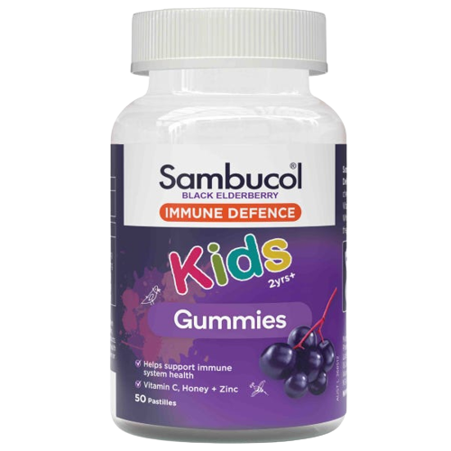 Sambucol Kids Immunity Gummies (AUS Version), 50 Gums