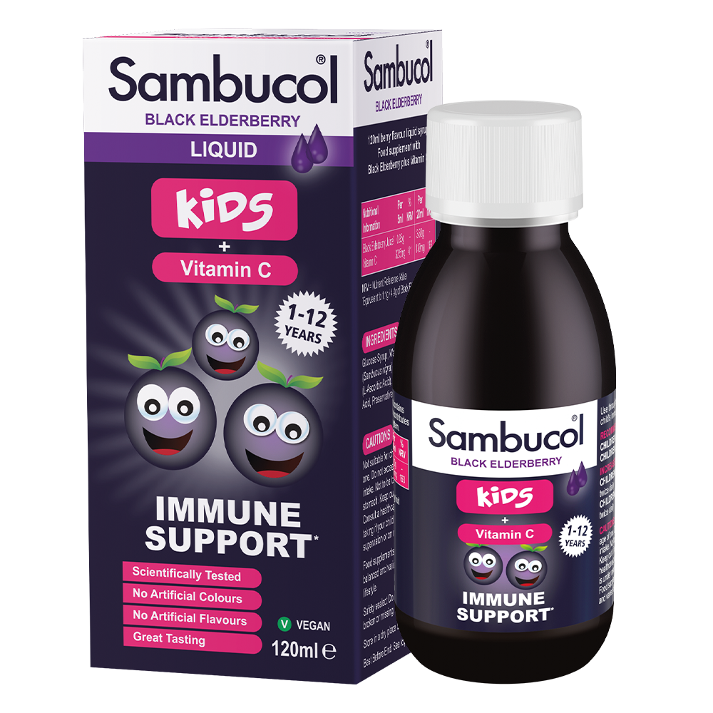 Sambucol Kids Liquid 120ml (UK VERSION)
