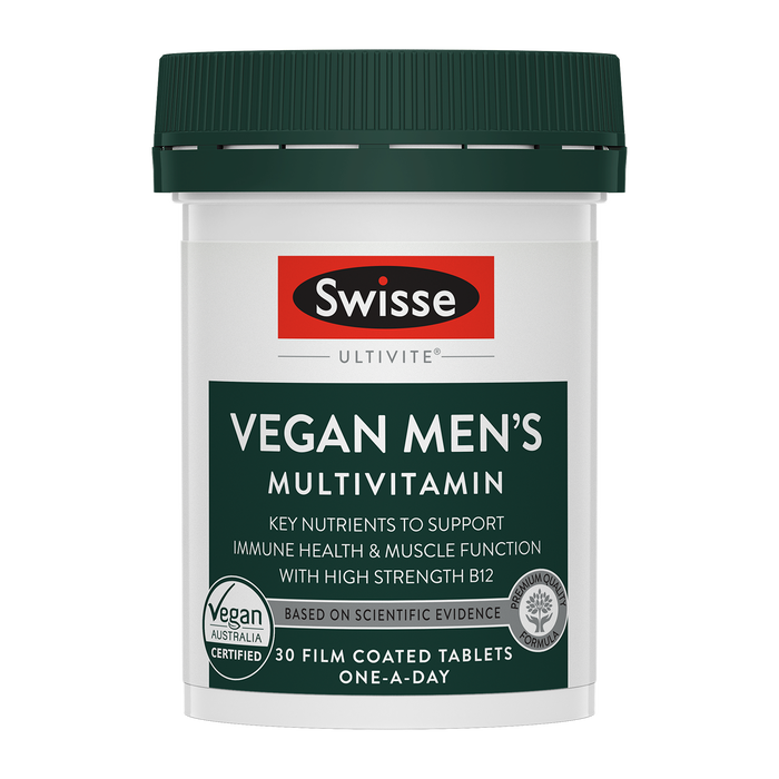 Swisse Men Multivitamin Vegan 60 Tablets