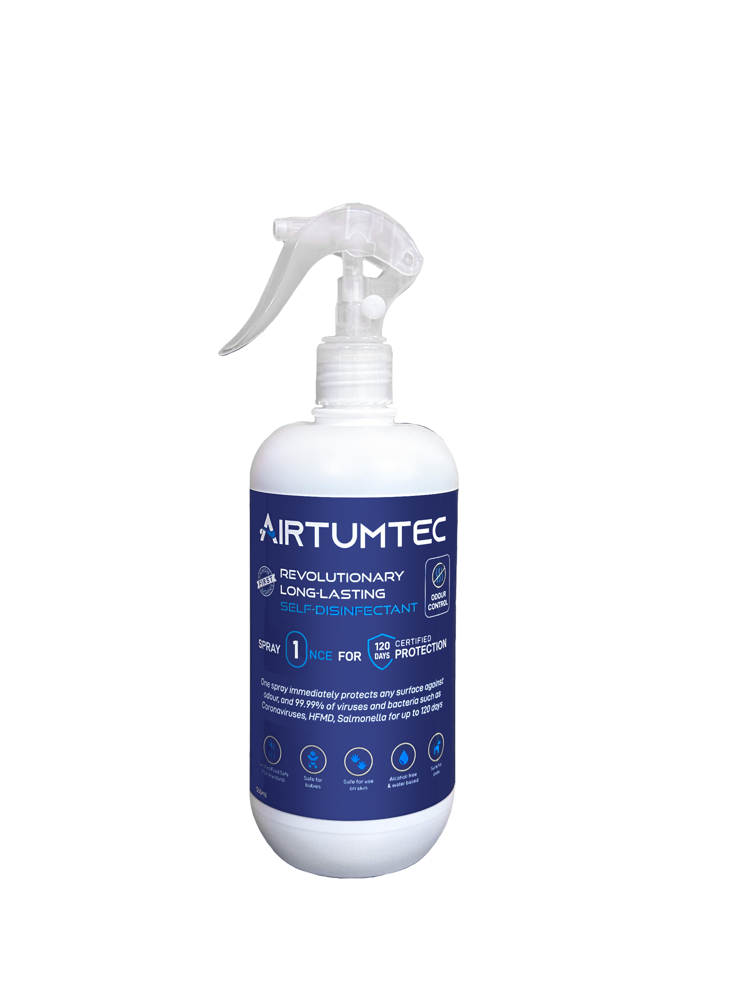 AirTumtec Self-disinfecting Antimicrobial Spray 500ml