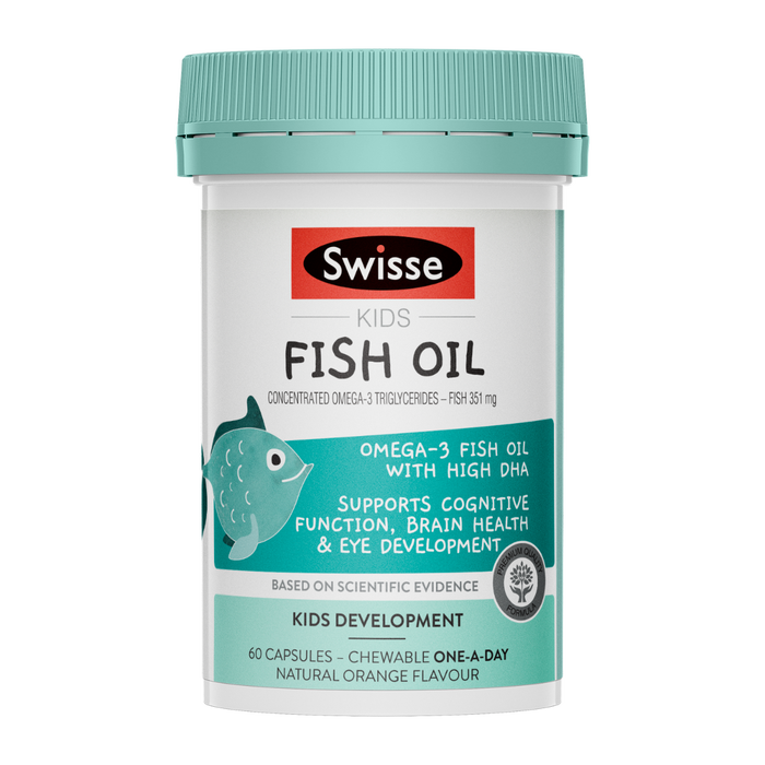 Swisse Kids Fish Oil 60 Capsules