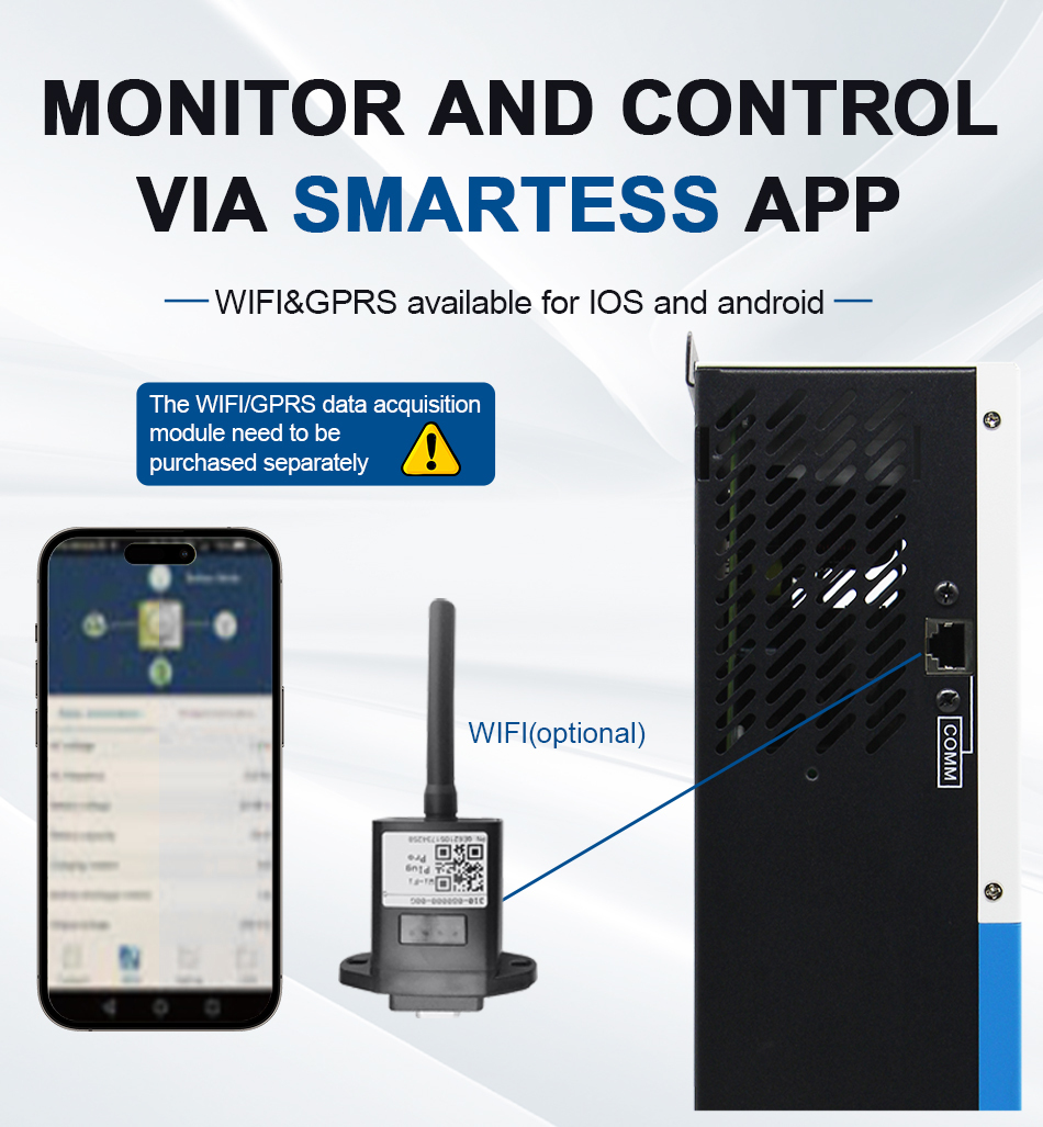 Easun Power 3.2KW Solar Inverter 80A MPPT Off Grid Inverter With WiFi