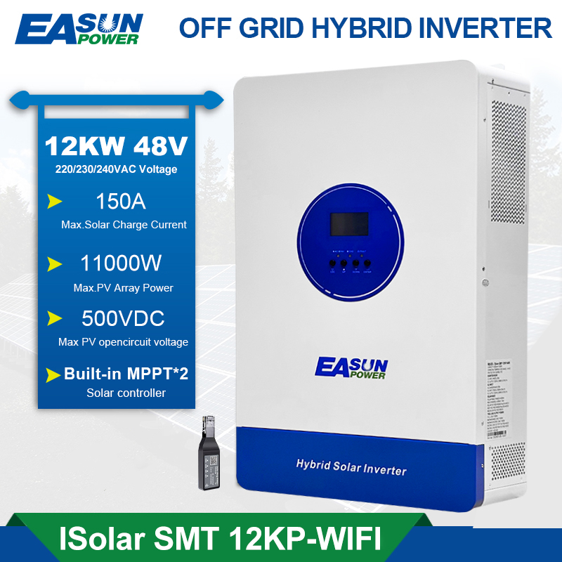Easunpower 11KW Off Grid Inverter 150A MPPT Charger With WiFi 