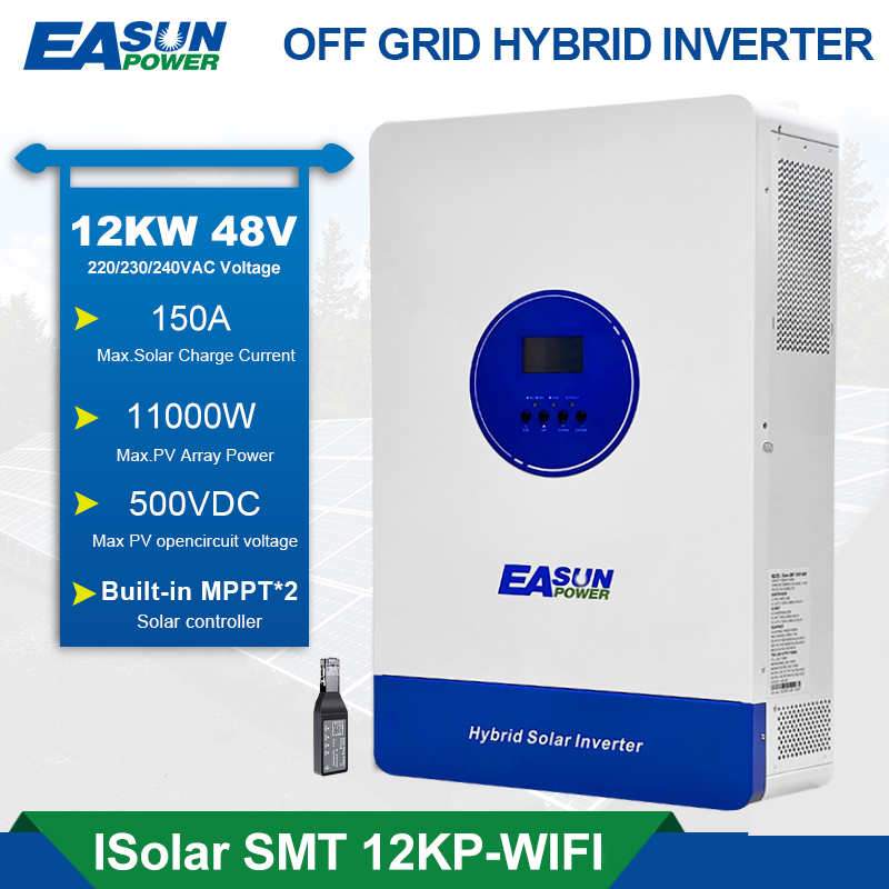 Easunpower 11KW Off Grid Inverter 150A MPPT Charger With WiFi 