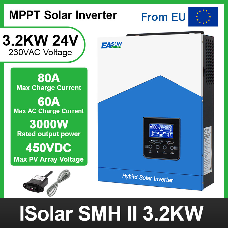 Easun Power 3.2KW Solar Inverter 80A MPPT Off Grid Inverter With WiFi