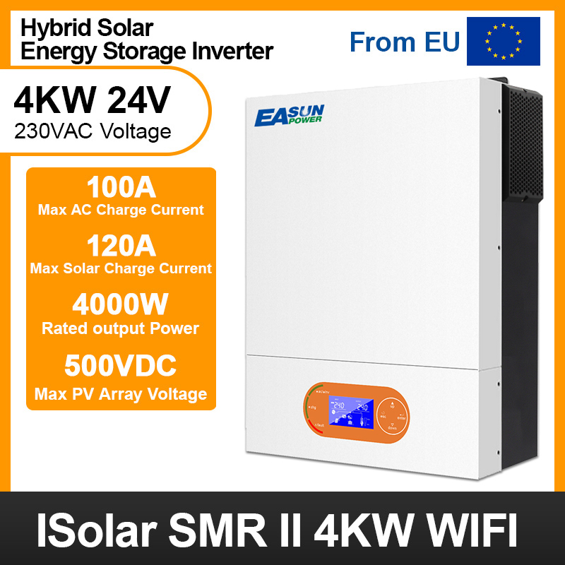 Easun 4KW Off Grid Inverter 24V MPPT With WiFi BMS activation-Easun Power Factory Store