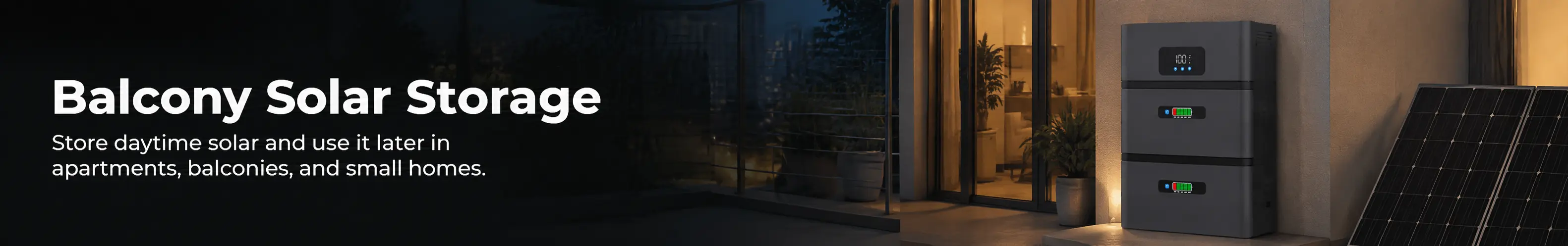 Balcony Solar Storage