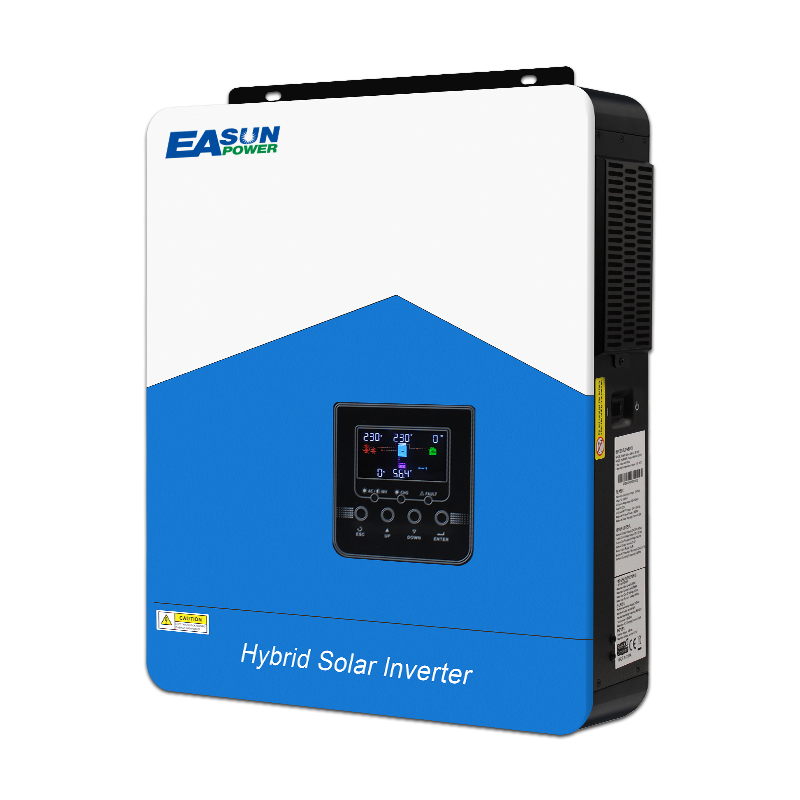 EASUN 4.2K MPPT Solar Inverter 24V 220V Pure Sine Wave Off Grid Hybrid Inverter 120A 