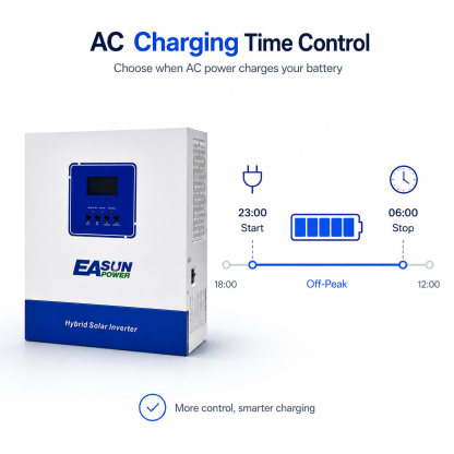 Easun Power 3.6KW Solar Inverter 120A MPPT Solar Charge Controller  With Wifi
