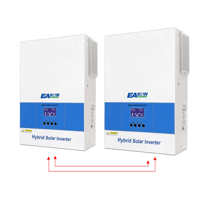 EASUN Solar Inverter 12.4KW MPPT 220V 48V PV 500VDC Input Support Parallel Inverter Built-In 120A Solar Charger With WIFI