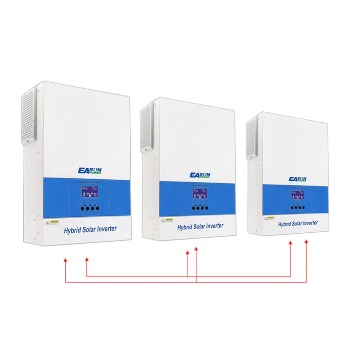 EASUN POWER 18.6KW Soalr Inverter PV Input 500Vdc  Power MPPT 120A Charger 220VAC 48VDC Pure Sine Wave With WiFI