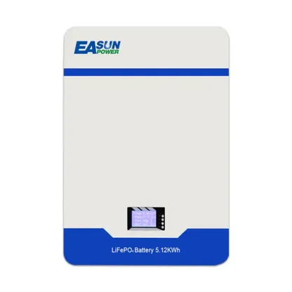 Easun 5kwh 10kwh 15kwh Powerwall 48v Lifepo4 Battery 51.2v 100Ah 200Ah 300Ah 10 Years Warranty