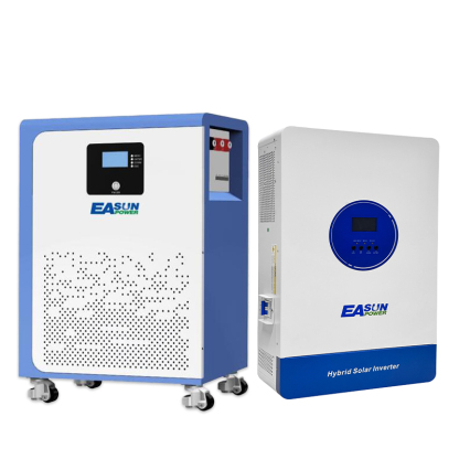 Easun 5kwh 10kwh 15kwh Powerwall 48v Lifepo4 Battery 51.2v 100Ah 200Ah 300Ah 10 Years Warranty