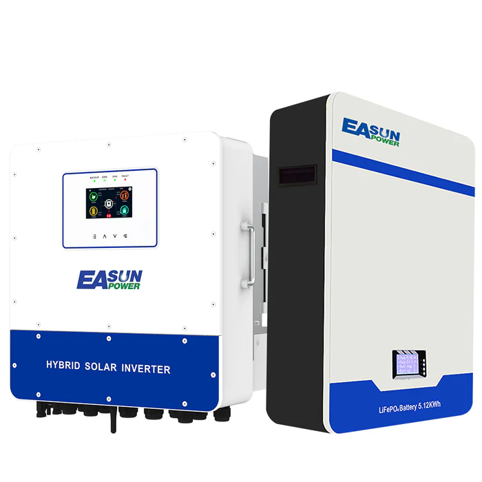 Easun 5kwh 10kwh 15kwh Powerwall 48v Lifepo4 Battery 51.2v 100Ah 200Ah 300Ah 10 Years Warranty