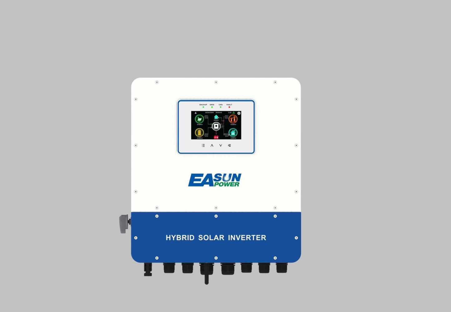 Easun 6kW 48V Hybrid Solar Inverter Dual MPPT Battery-Feedin IP65 WiFi 