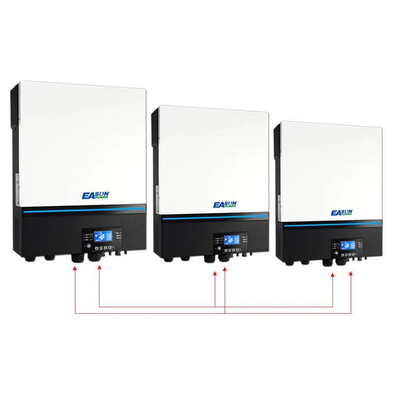 Easun 11KW Off Grid Inverter 150A Double MPPT Input Parallel 3 Phase