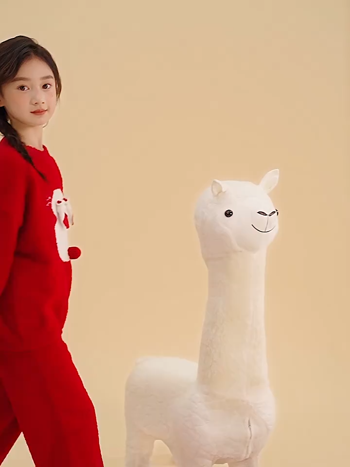 2023童装女家居服套装秋冬韩版个性红色大童睡衣可外穿女童家居服