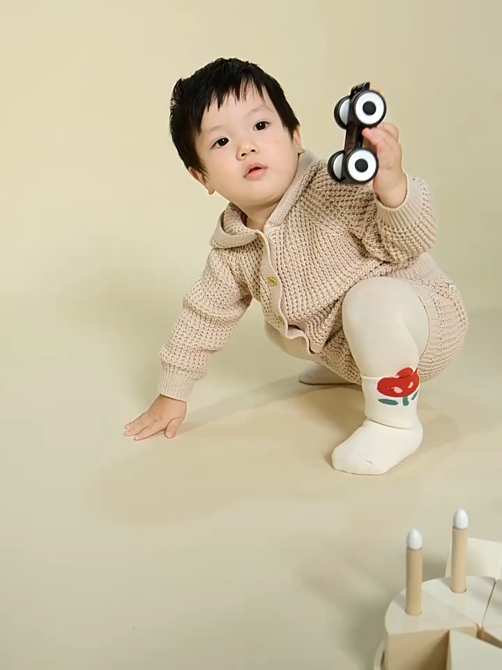 G382婴儿袜子秋冬批发加厚立体花朵毛圈袜A类可爱女童袜子精梳棉