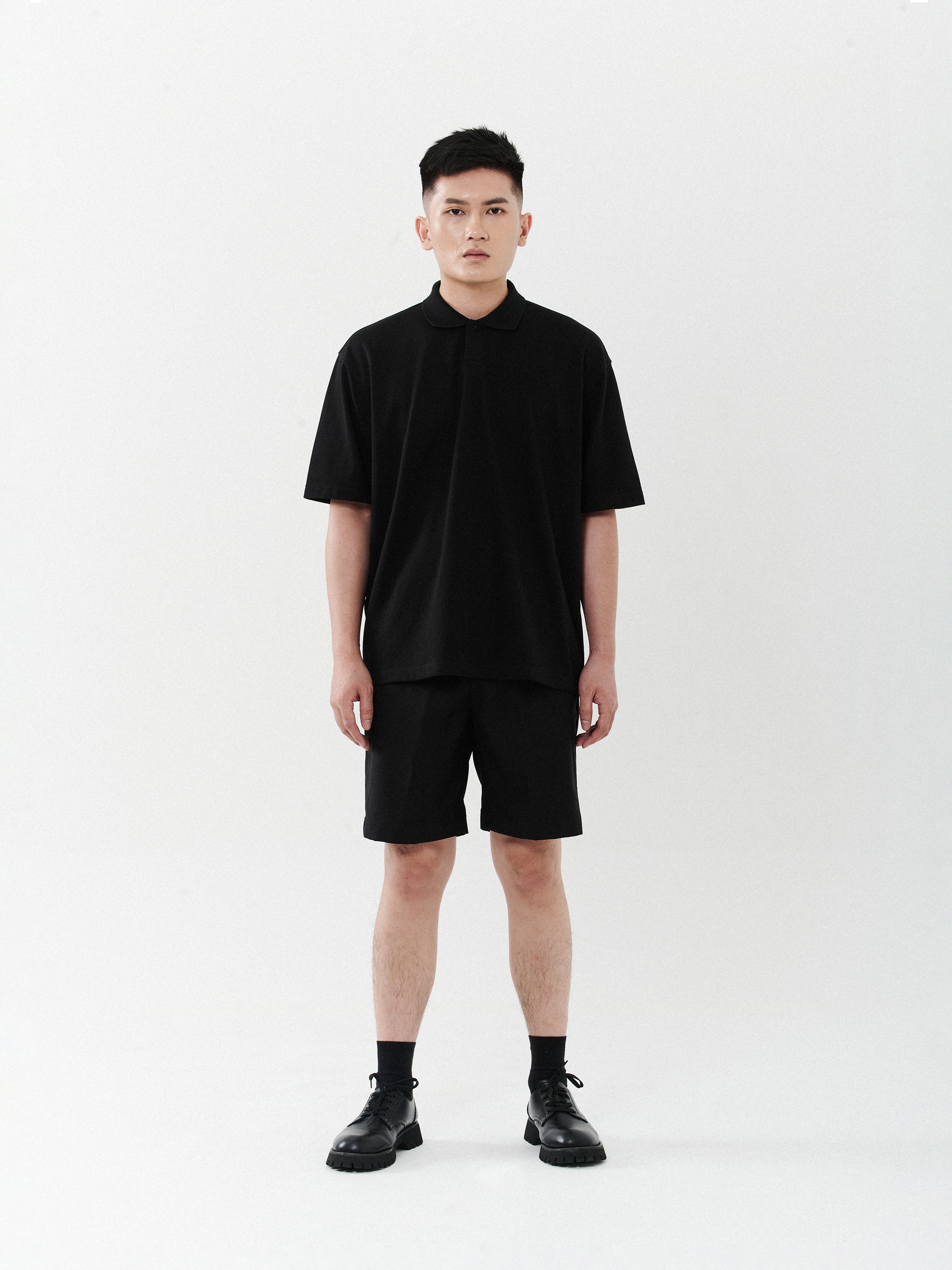 Slim Fit Polo Shirt | Black