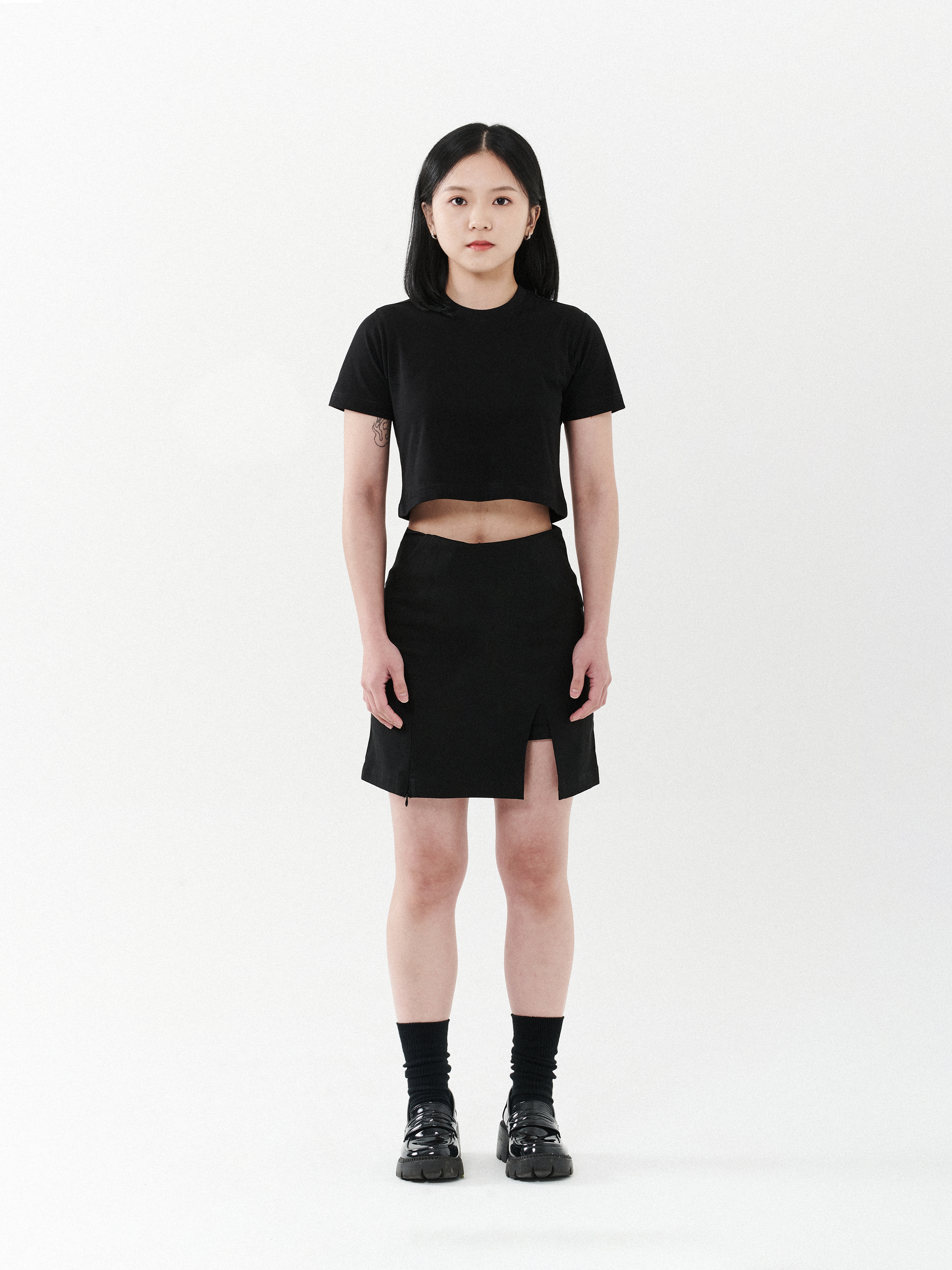 Coolmix Crop | Black