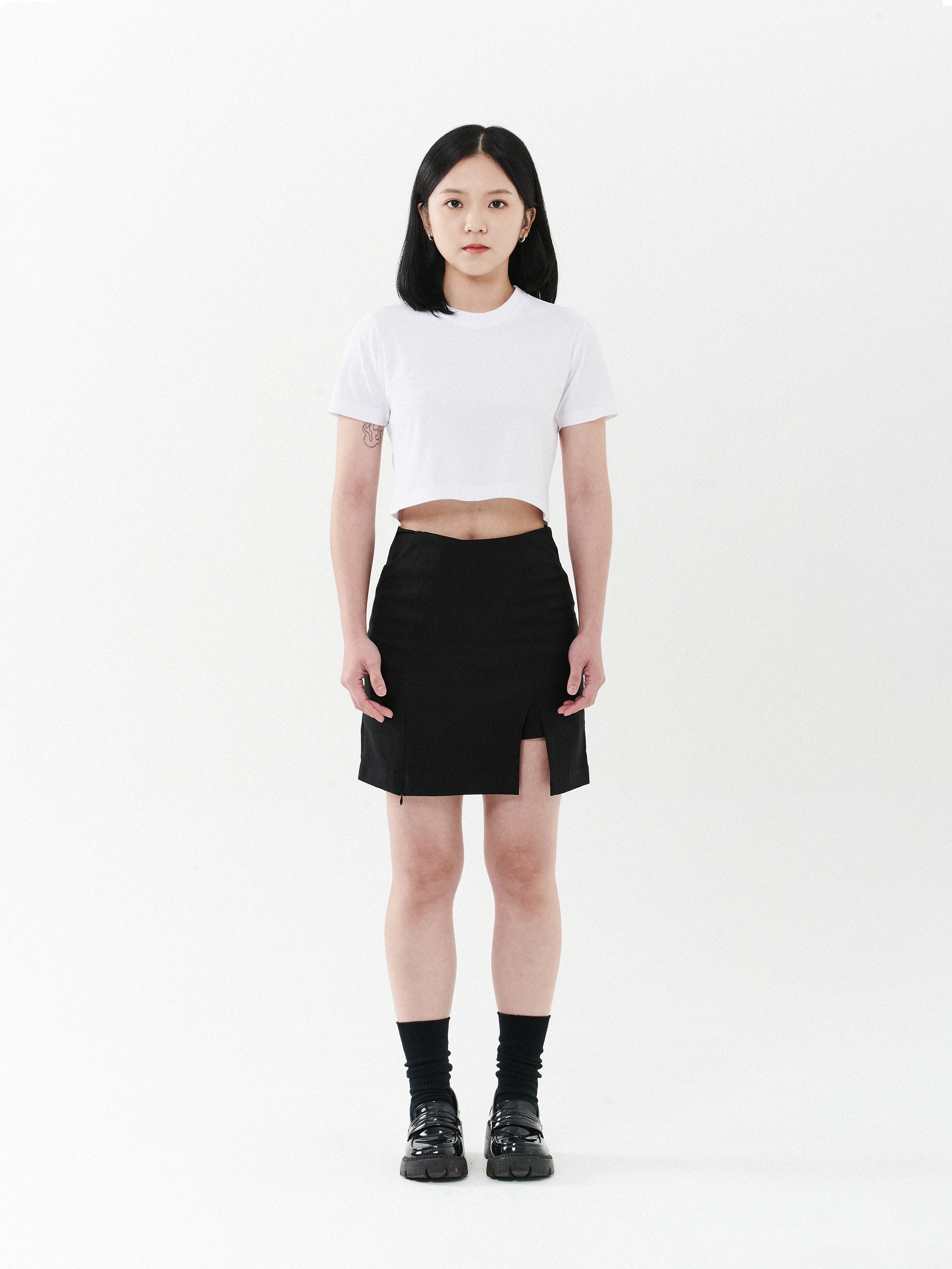 Coolmix Crop | White