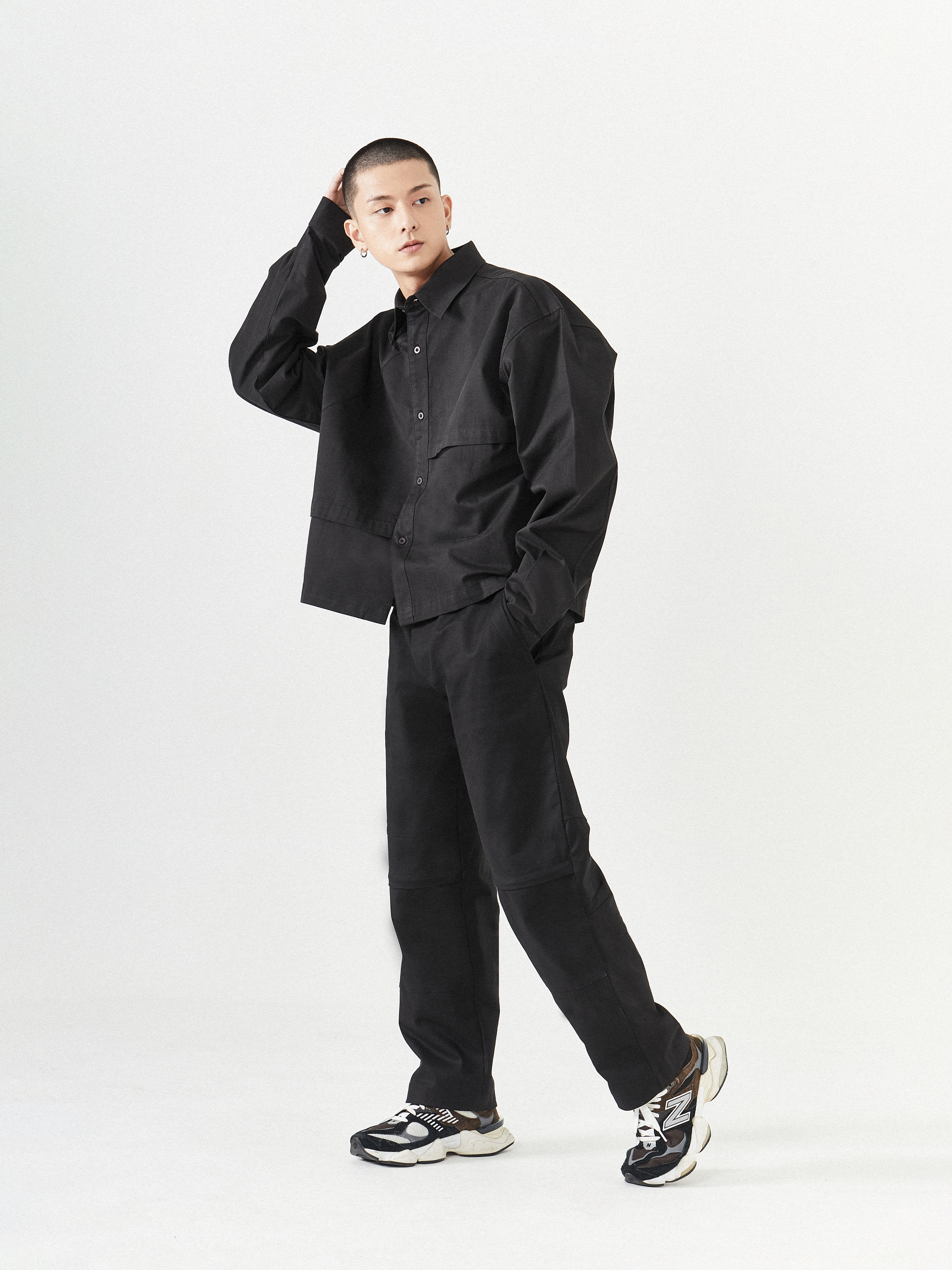 Multi-Layered Overshirt