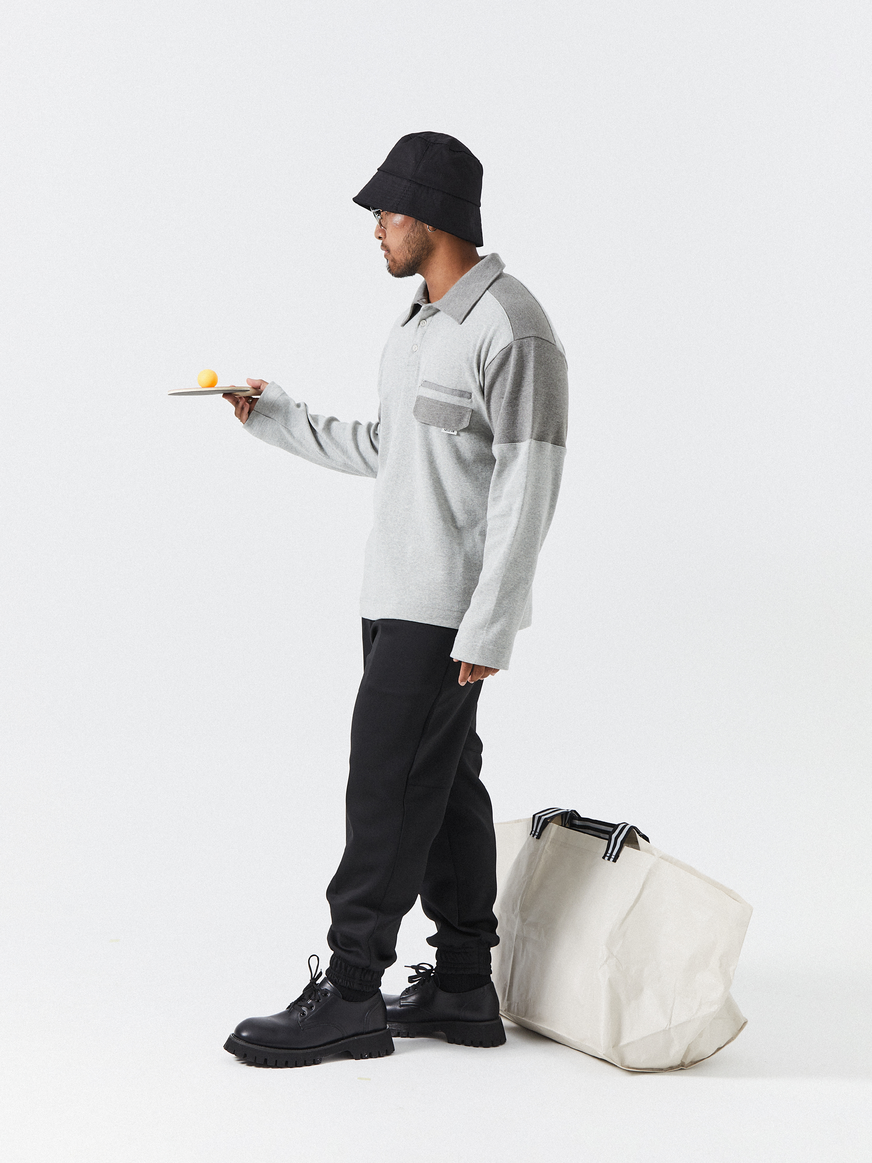 NCVR Knitted Long Sleeve Polo