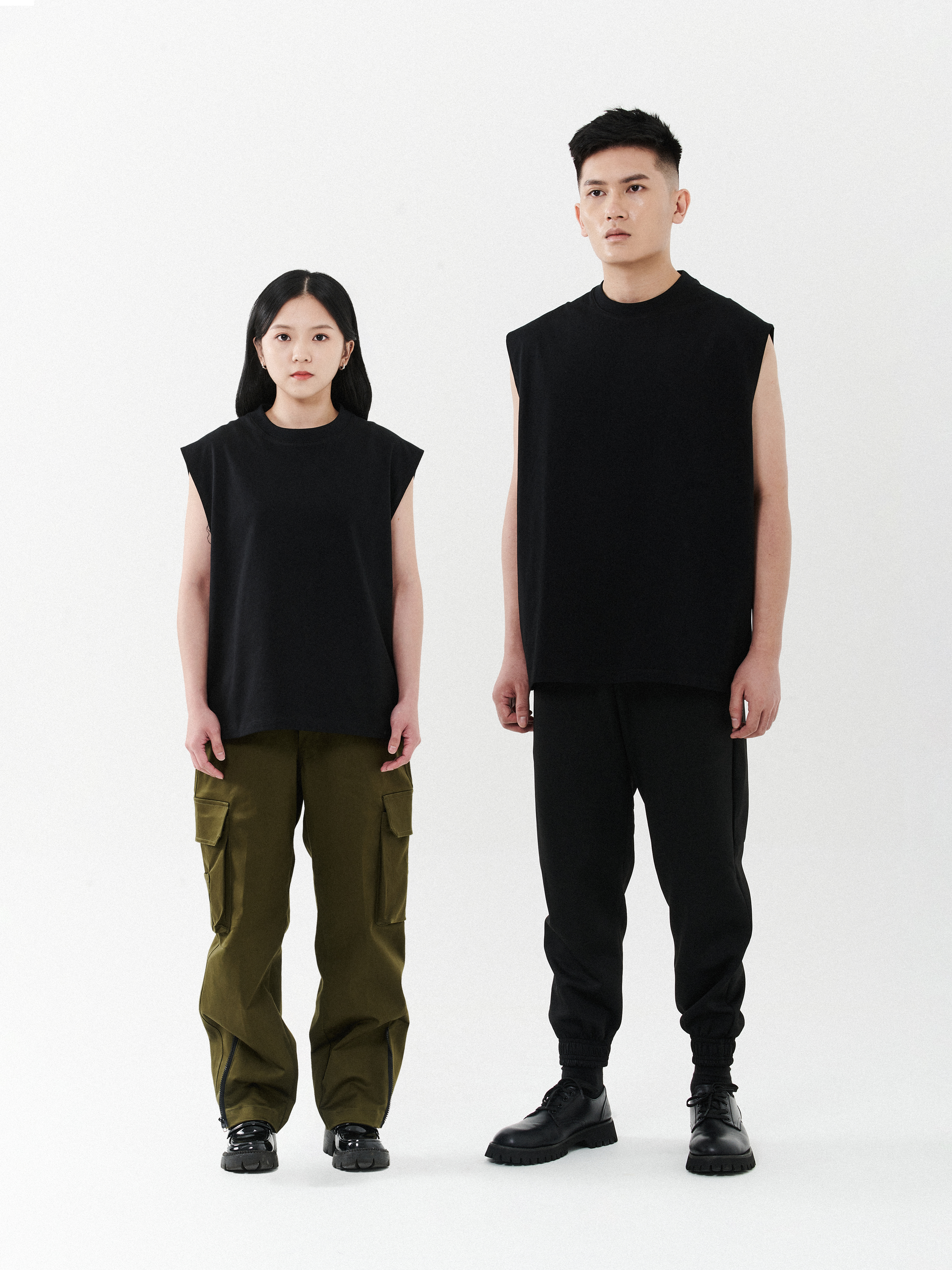 Cotton Sleeveless Vest Top