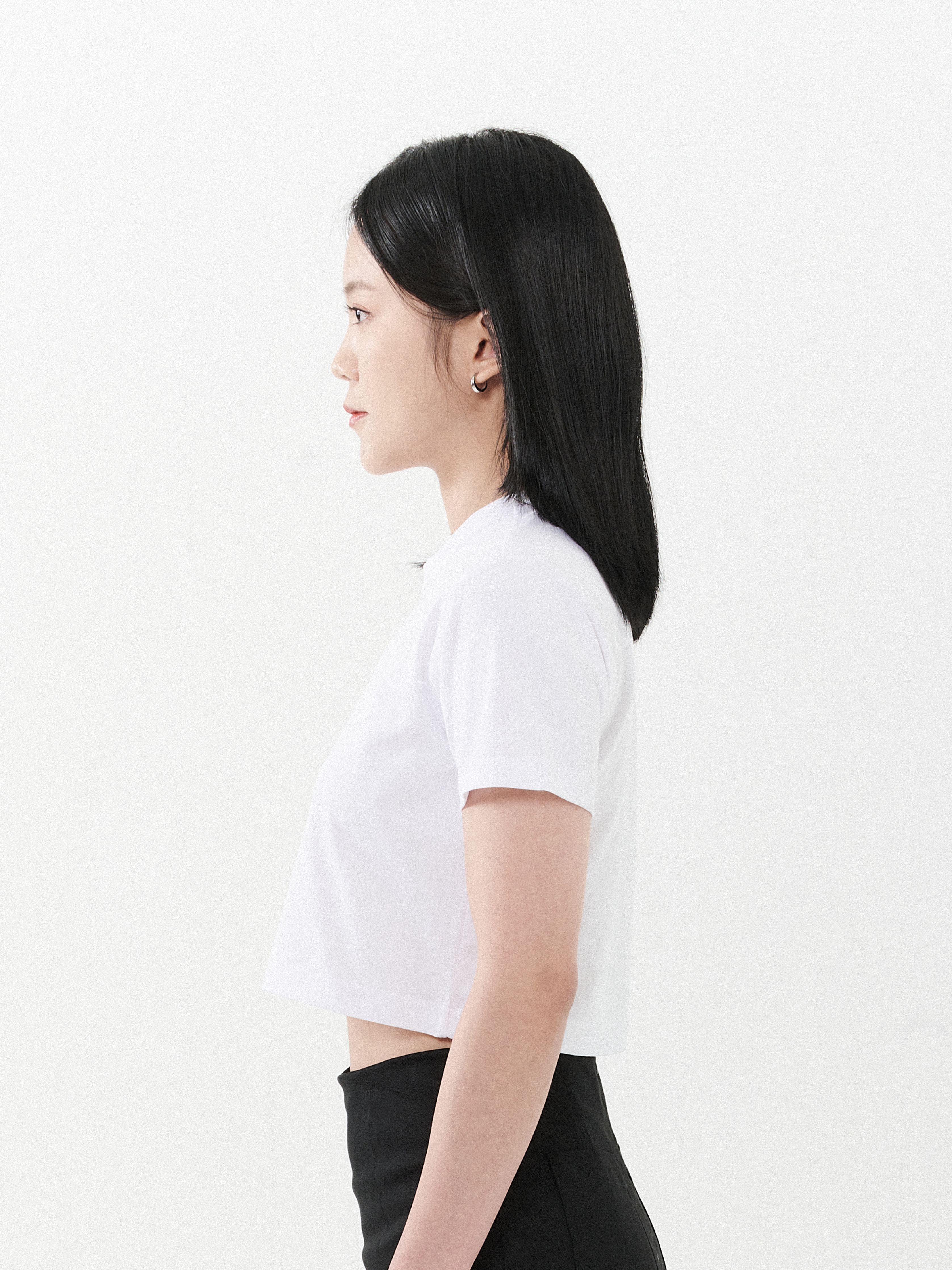 Coolmix Crop | White