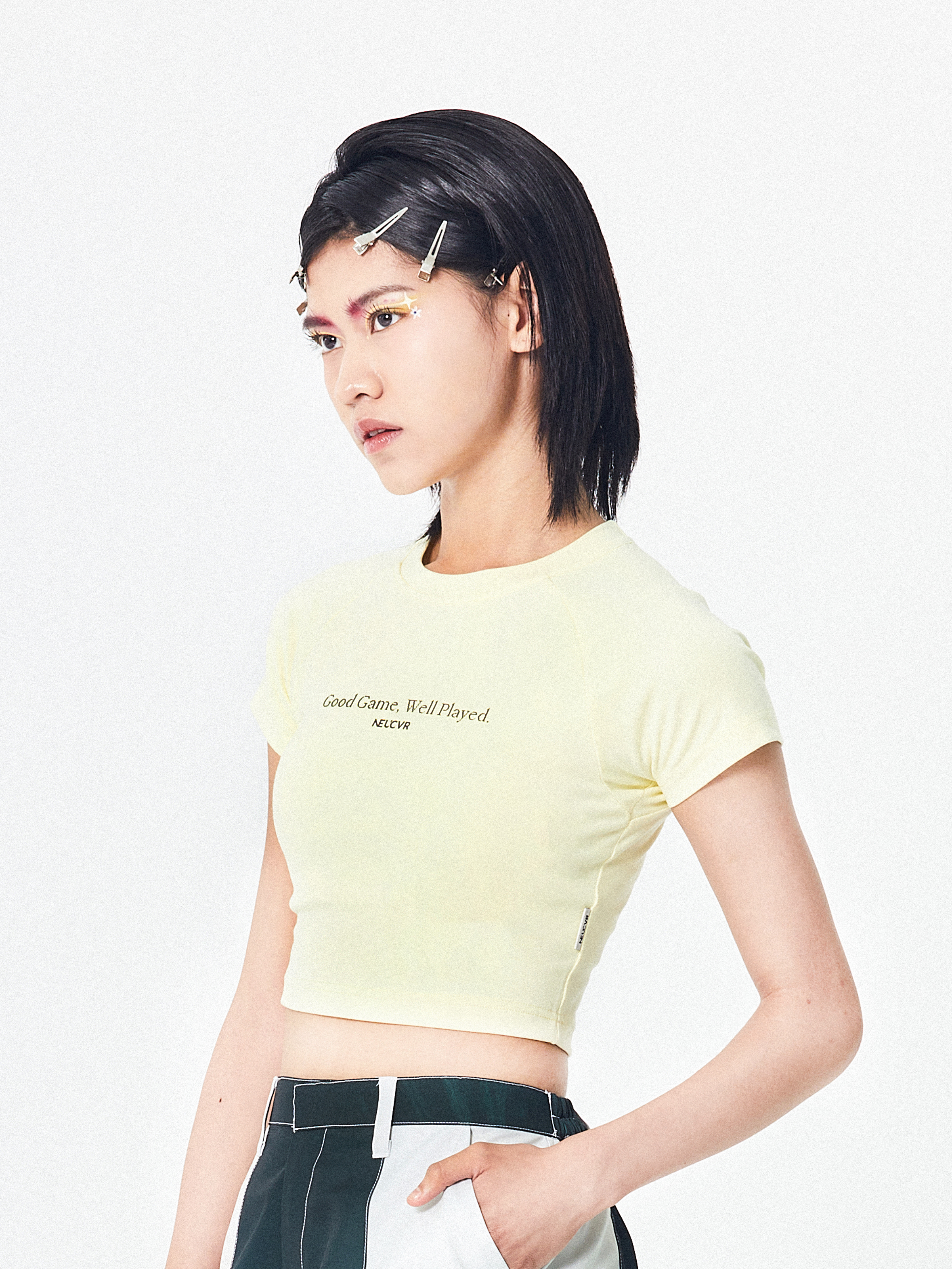 Raglan Baby Tee | Yellow