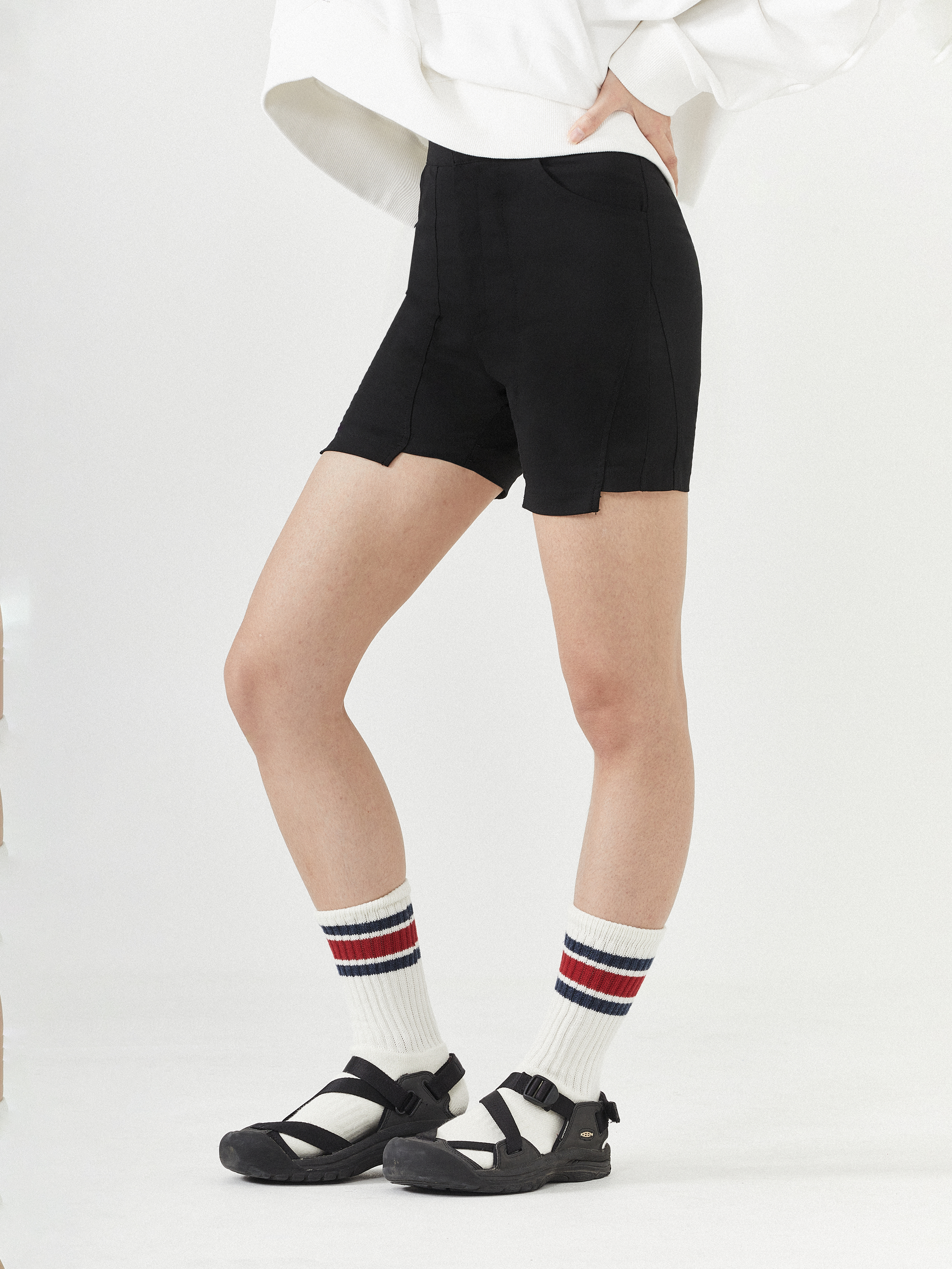 Midi Highwaist Biker Shorts