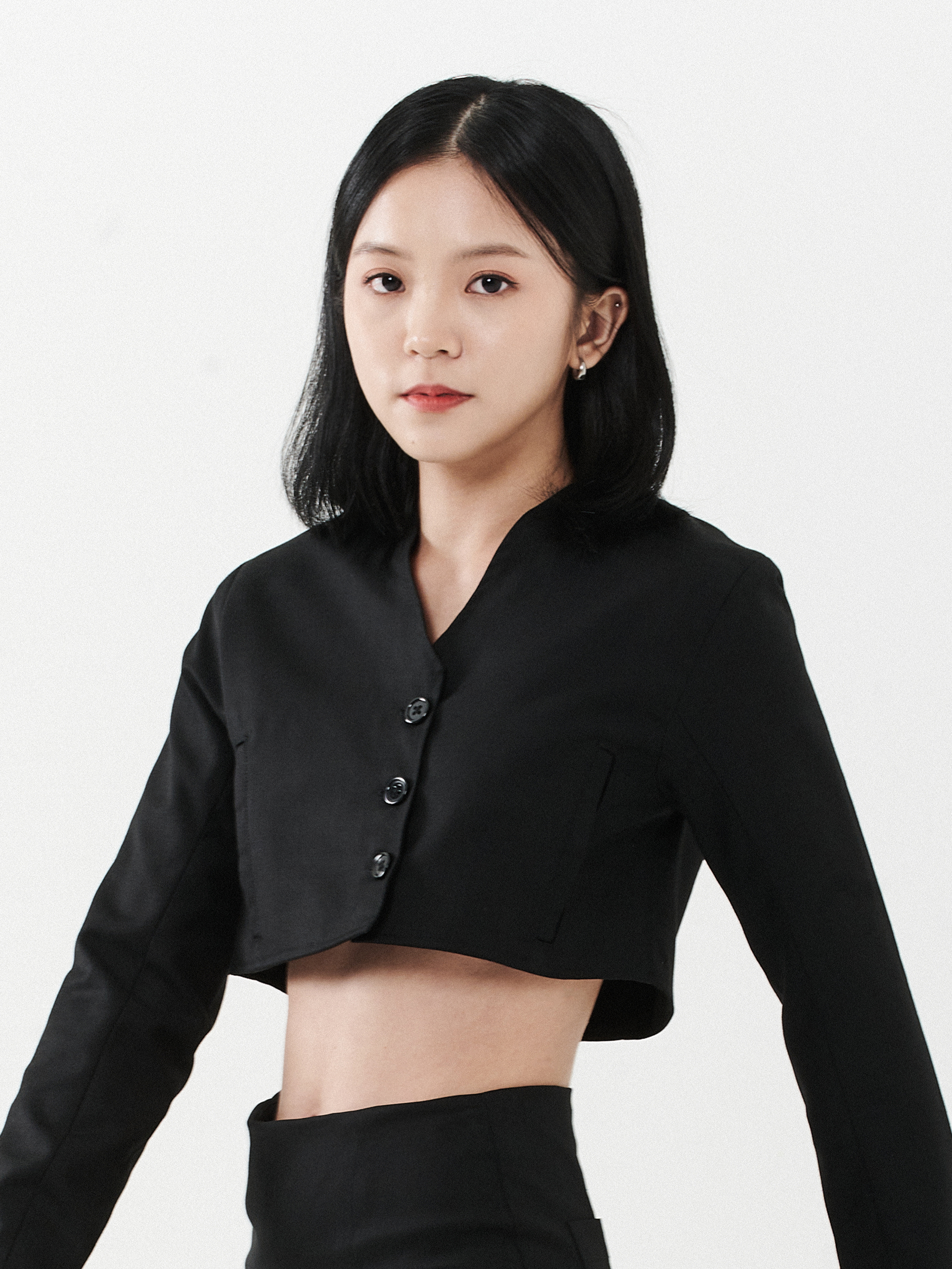 Tailored Cropped Blazer