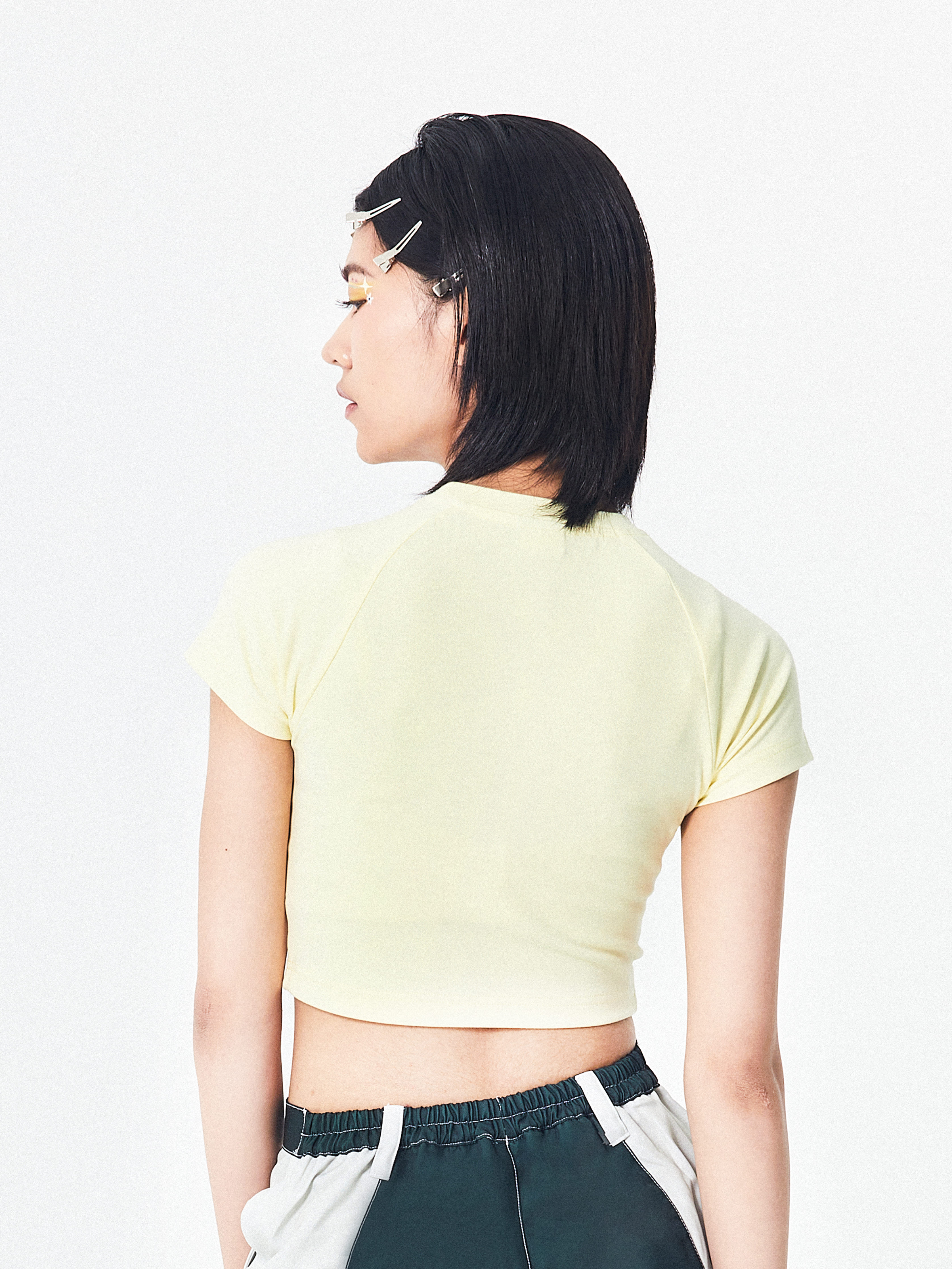 Raglan Baby Tee | Yellow